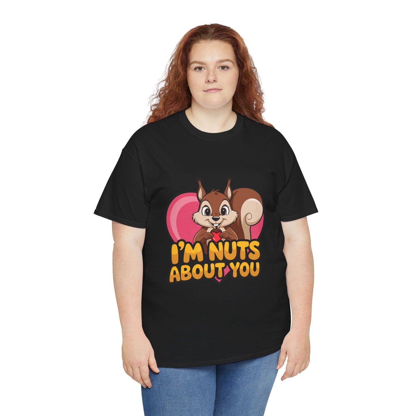 I’m Nuts About You Shirt, Funny Valentine Shirt, Squirrel Love T Shirt, Cute Animal Pun Tee, Valentine Gift For Him Her