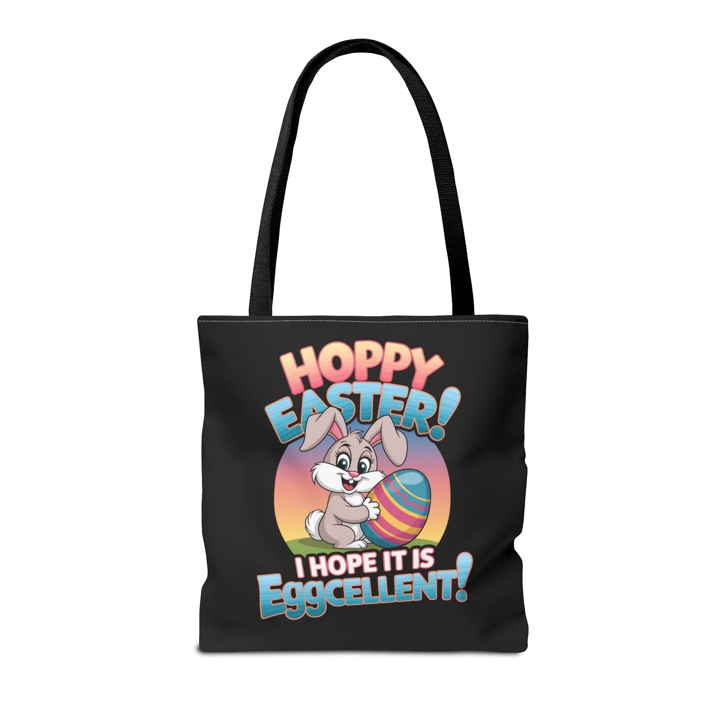 Happy Easter Tote Bag Eggcellent Bunny Design Easter Bag Easter Gift Easter Tote Accessory