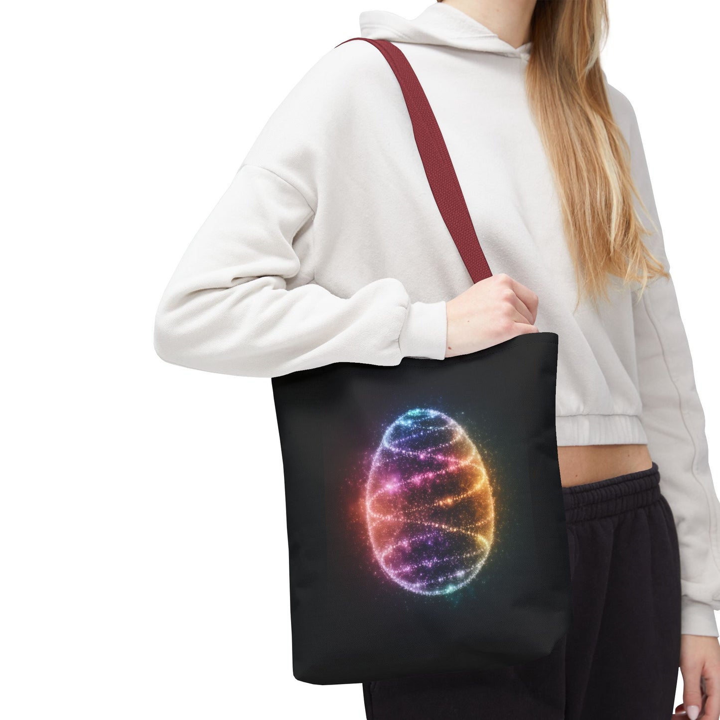 Bioluminescent Easter Egg Tote Bag