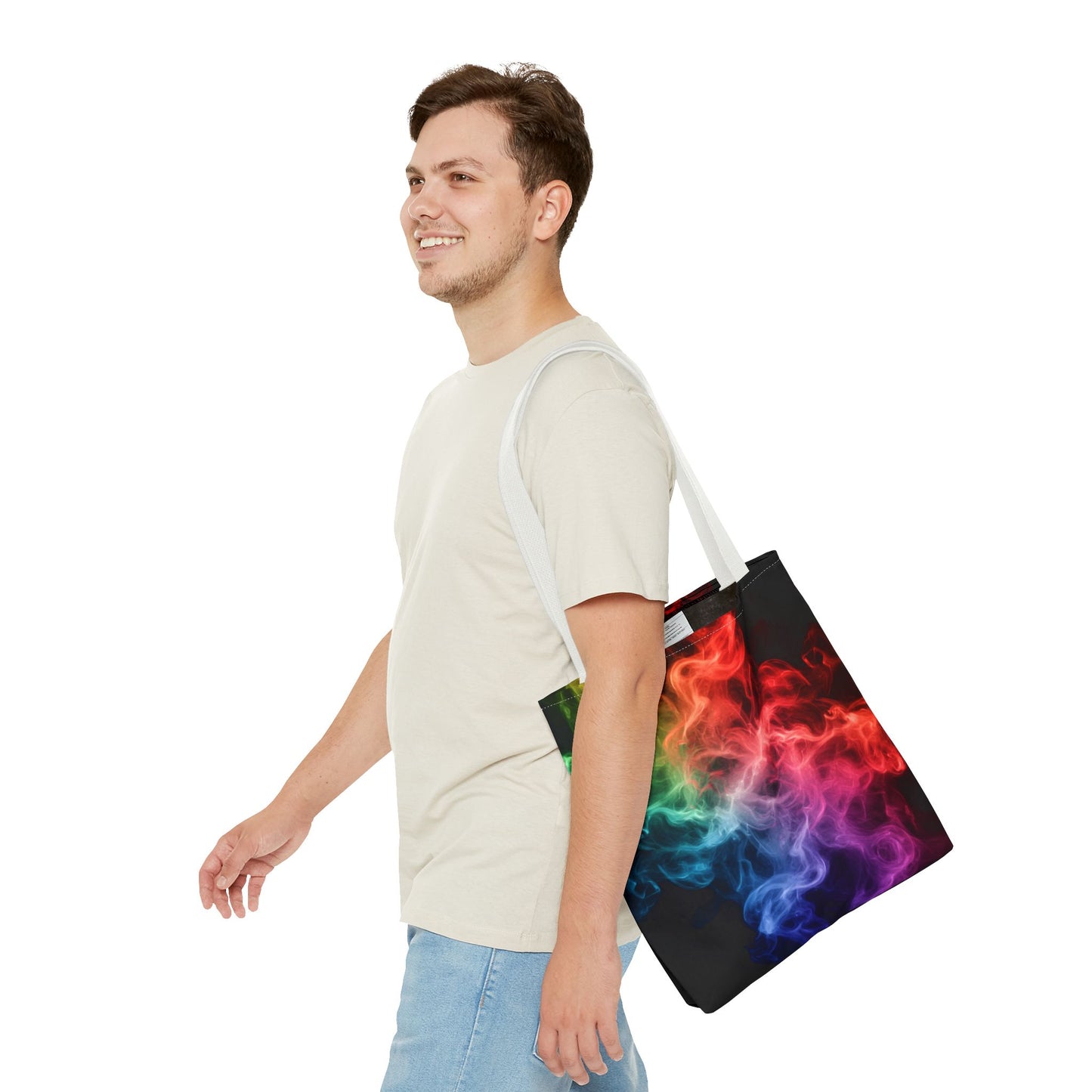 Colorful Smoke Tote Bag