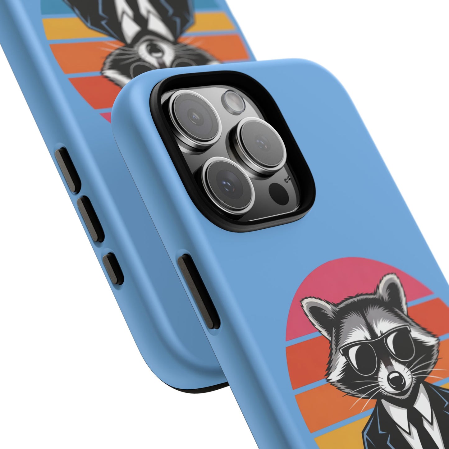 Humorous Raccoon Phone Case - Certified Trash Connoisseur