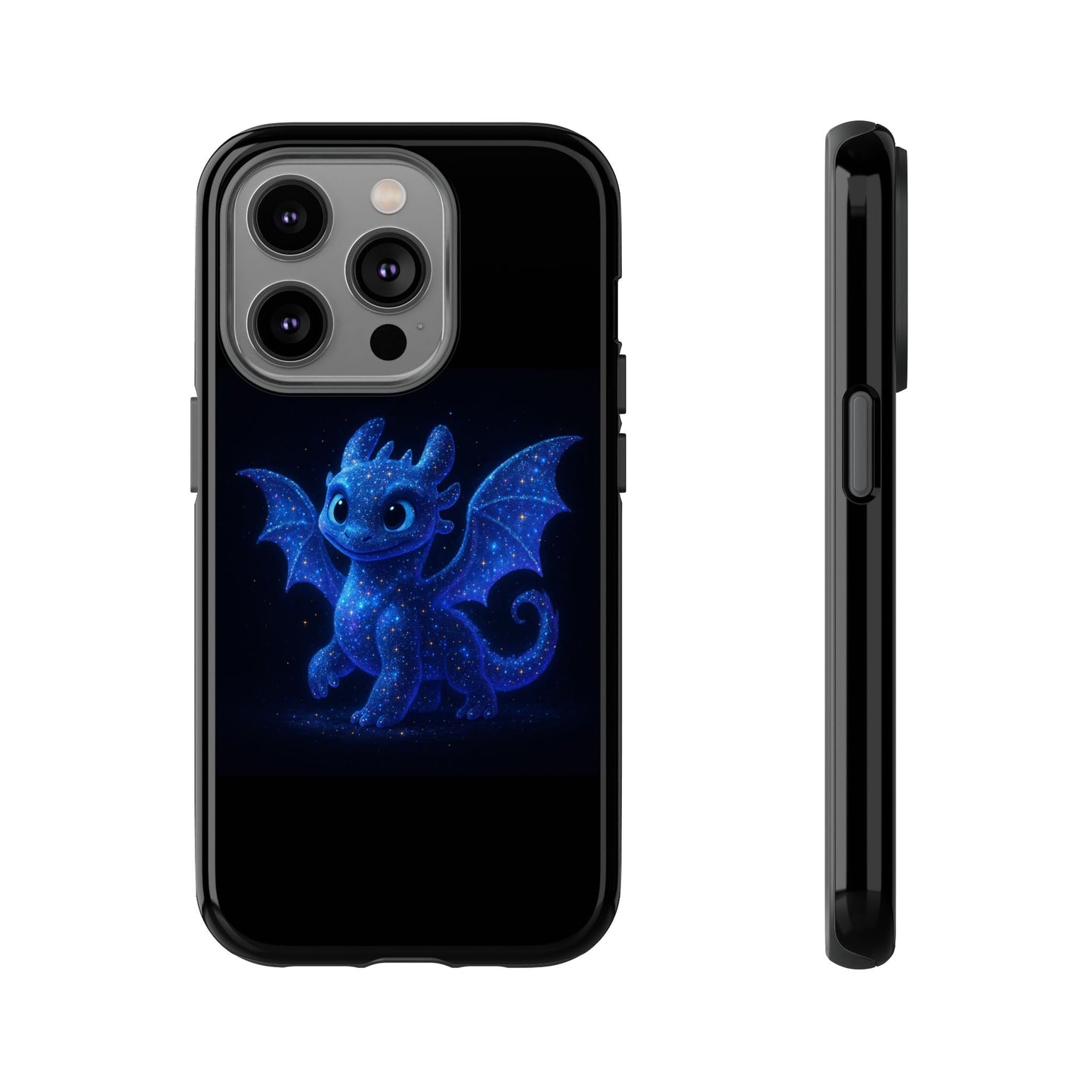 Galaxy Dragon iPhone Case - Cute Fantasy Star Phone Cover for iPhone Phones | Gift for Dragon Lover | Cosmic Creature Art