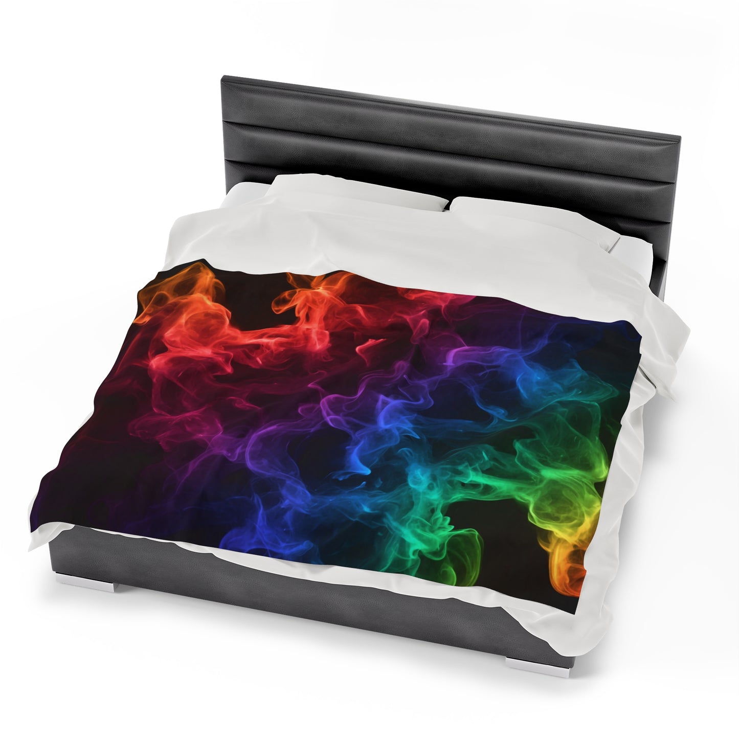 Color Smoke Clash Blanket