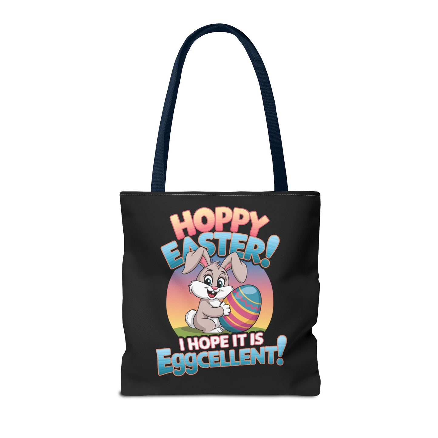 Happy Easter Tote Bag Eggcellent Bunny Design Easter Bag Easter Gift Easter Tote Accessory