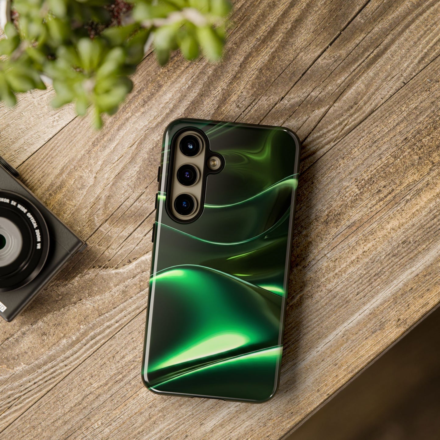 Green Metallic Phone Case