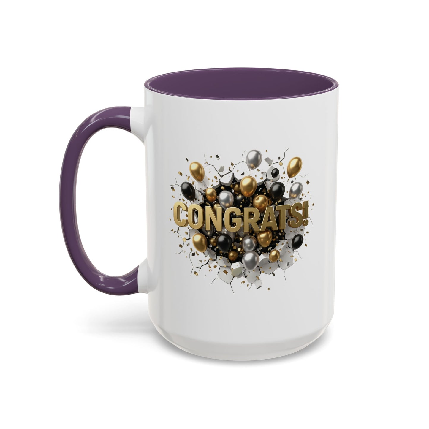 Personalized Congrats Mug, Custom Graduation Gift, Promotion Coffee Cup, New Dad Present, Teacher Appreciation Gift, Custom Name Cups