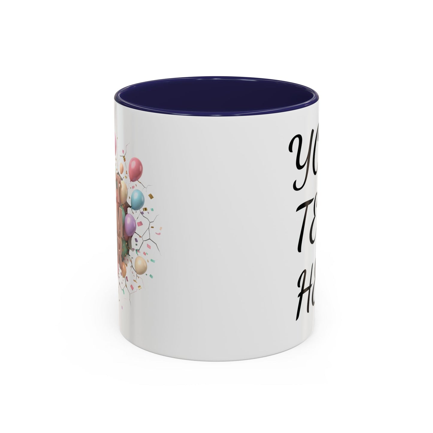 Personalized Mom Mug, Best Mom Ever Gift, Custom Name Coffee Cup, 3D Balloon Design, Mothers Day Gift, New Mom Gift 2025, Custom Mug