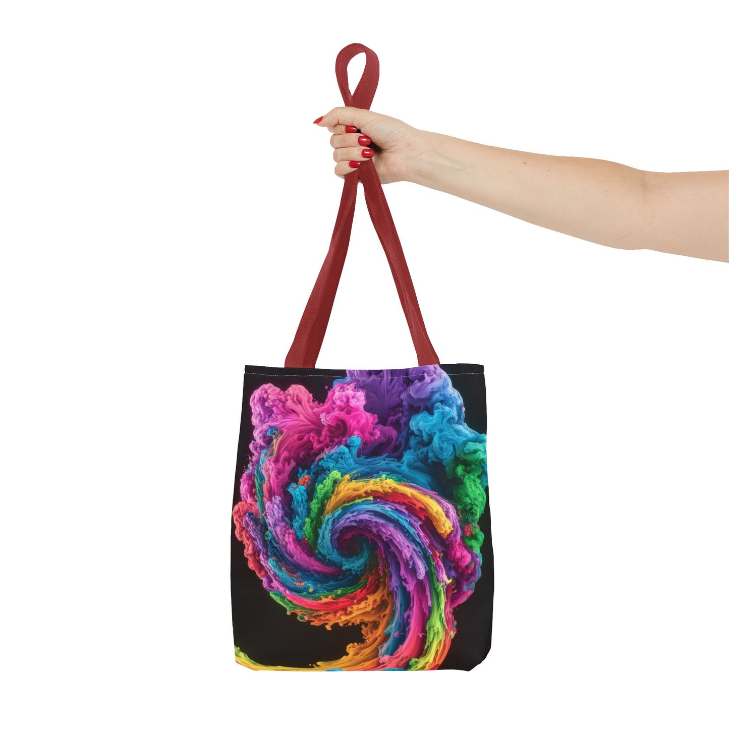 Colorful Swirl Tote Bag