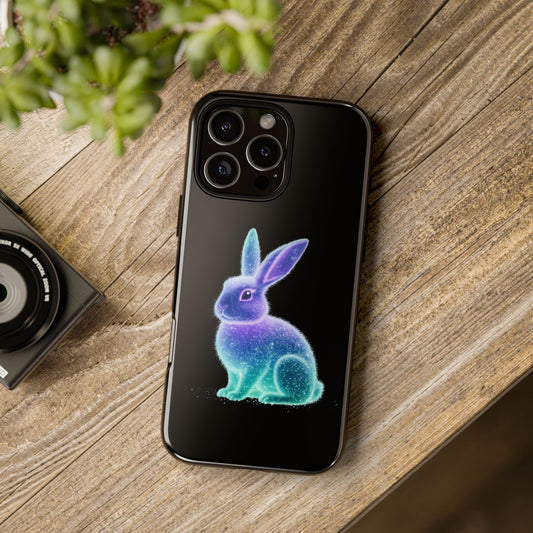 iPhone Case - Bioluminescent Easter Bunny Design