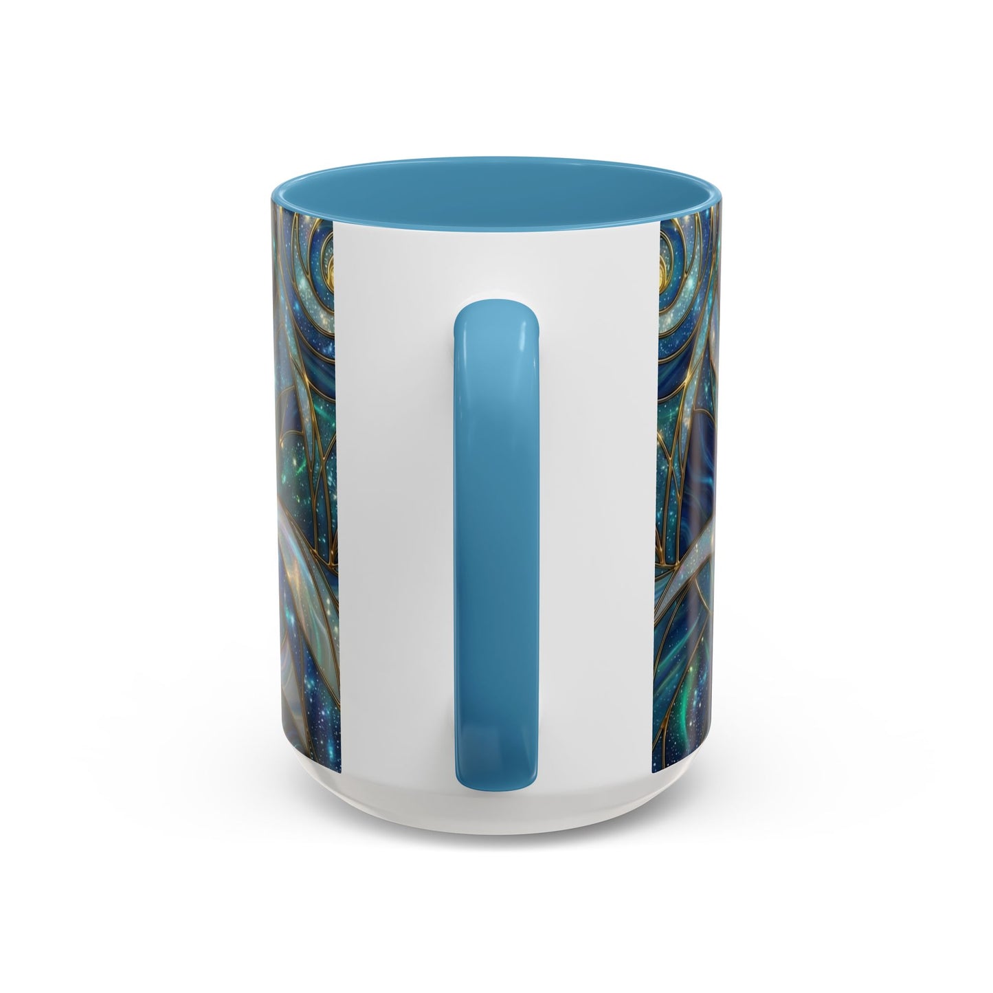 Stained Glass Dove Mug, Christian Coffee Cup, Religious Gift, Faith Art Mug, Holy Spirit Dove, Inspirational Christian Mug