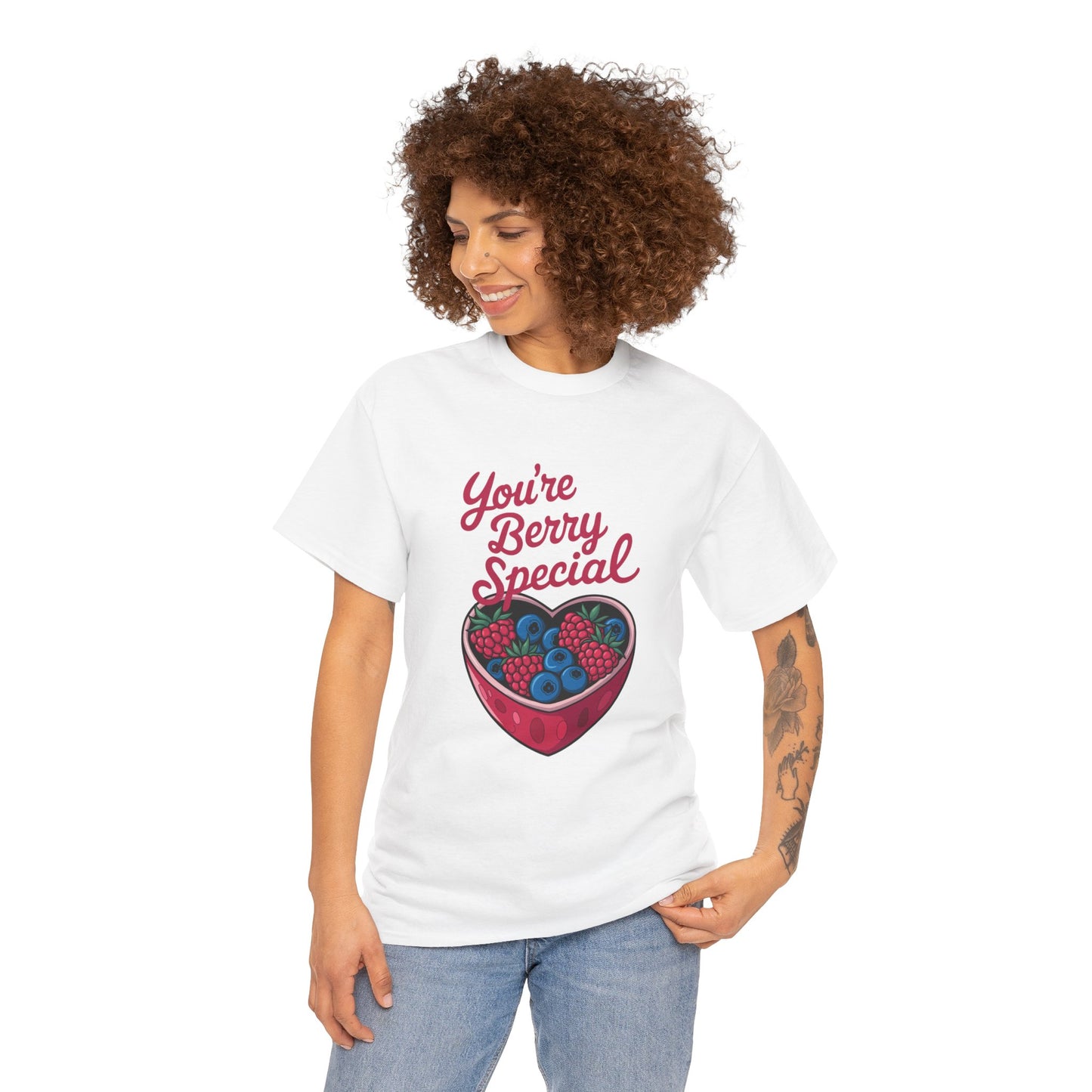 You’re Berry Special Shirt, Cute Valentine Shirt, Berry Pun T Shirt, Fruit Heart Graphic Tee, Valentine Gift Shirt, Love Pun Tee