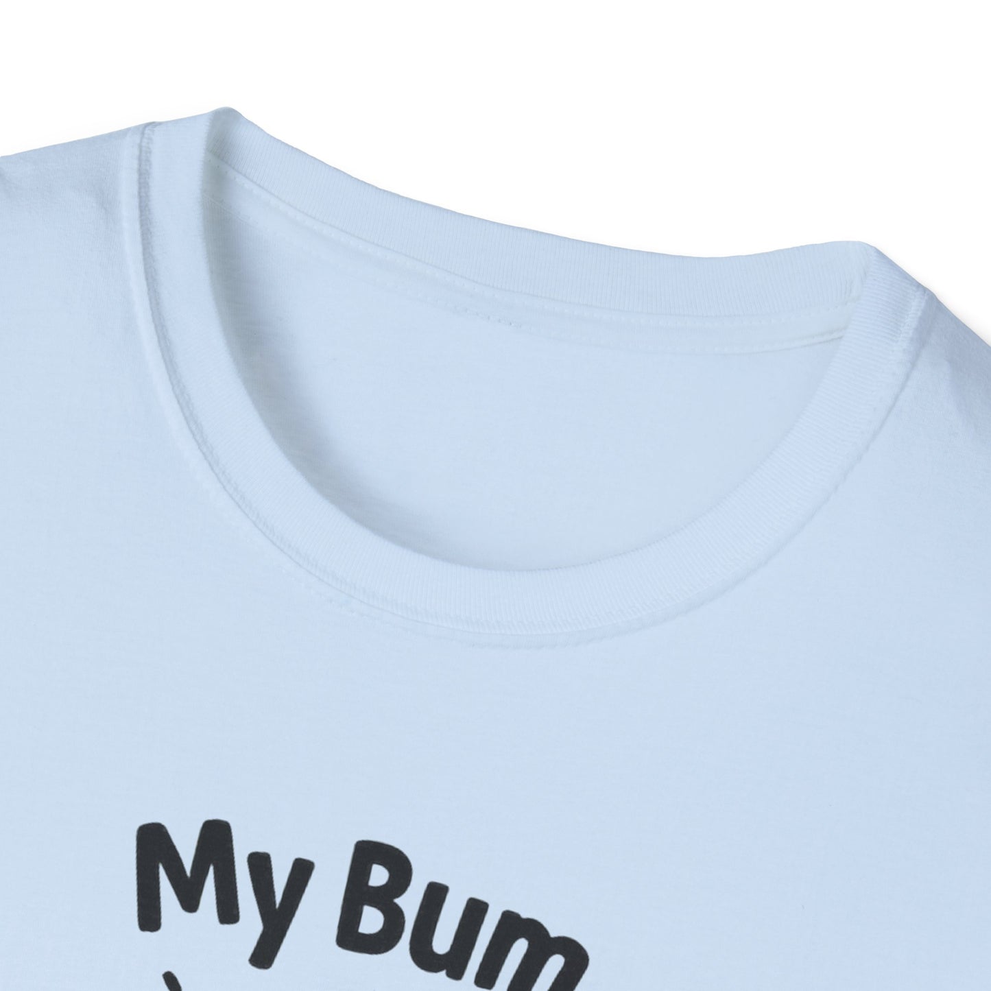 My Bum Has Been Fuzzled Shirt, Bumfuzzled Word Play Tee, Funny Frog T Shirt, Cute Shocked Frog Graphic Tee, Silly Humor Gift