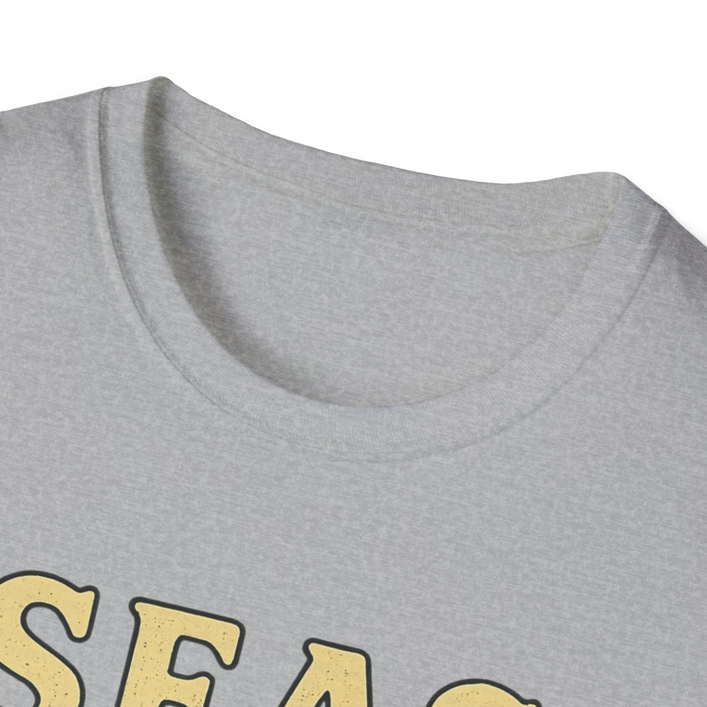 Seas the Day Shirt – Nautical Anchor Ocean Tee | Coastal Beach Graphic T-Shirt | Funny Seaside Pun Gift | Unisex Summer Travel Top