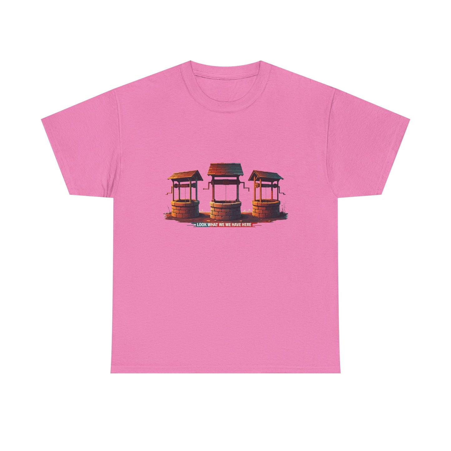 Funny “Well Well Well” T-Shirt • Pun Graphic Tee with Wishing Wells • Retro Vintage Humor Shirt • Gift for Pun Lovers & Joke Fans
