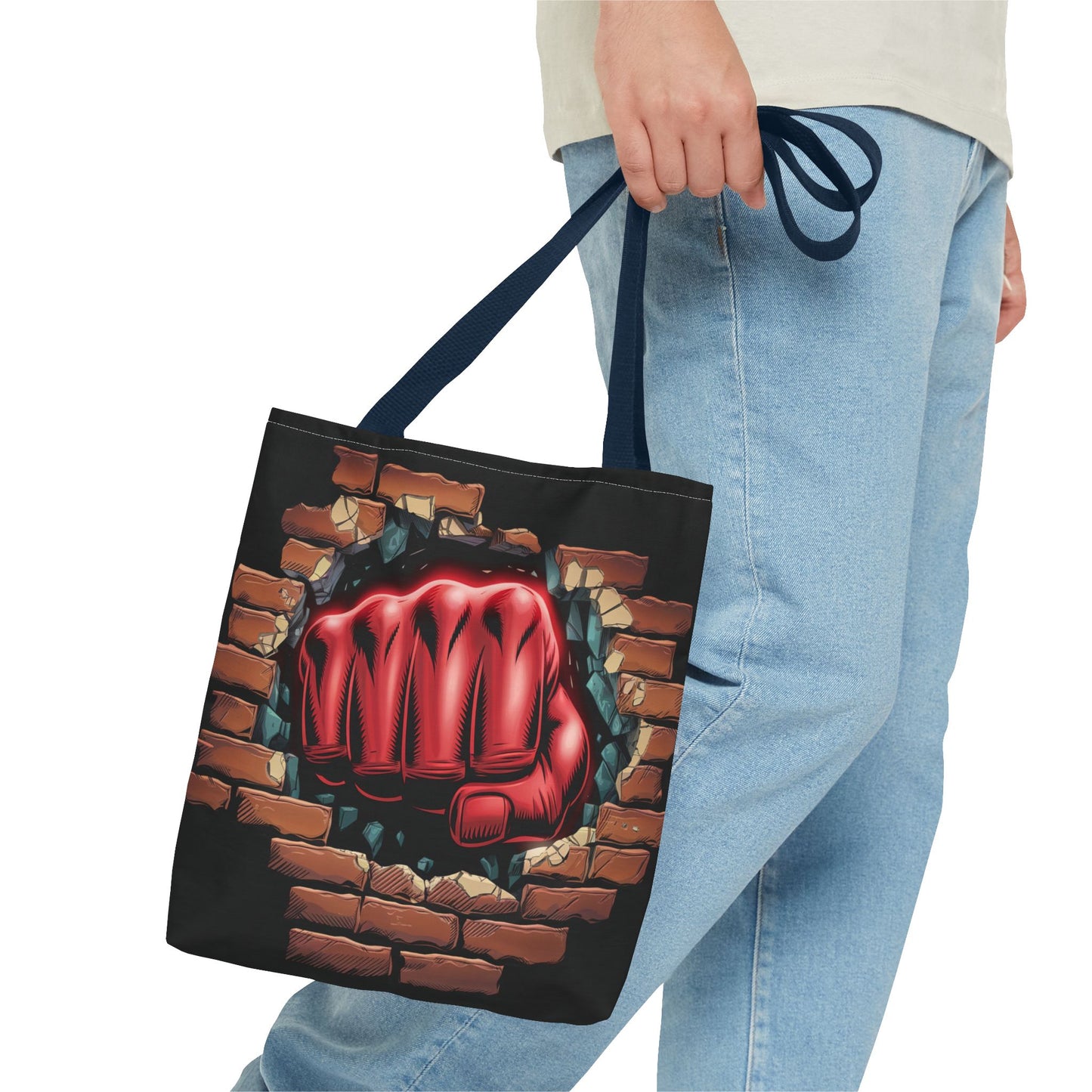 Red Fist Tote Bag