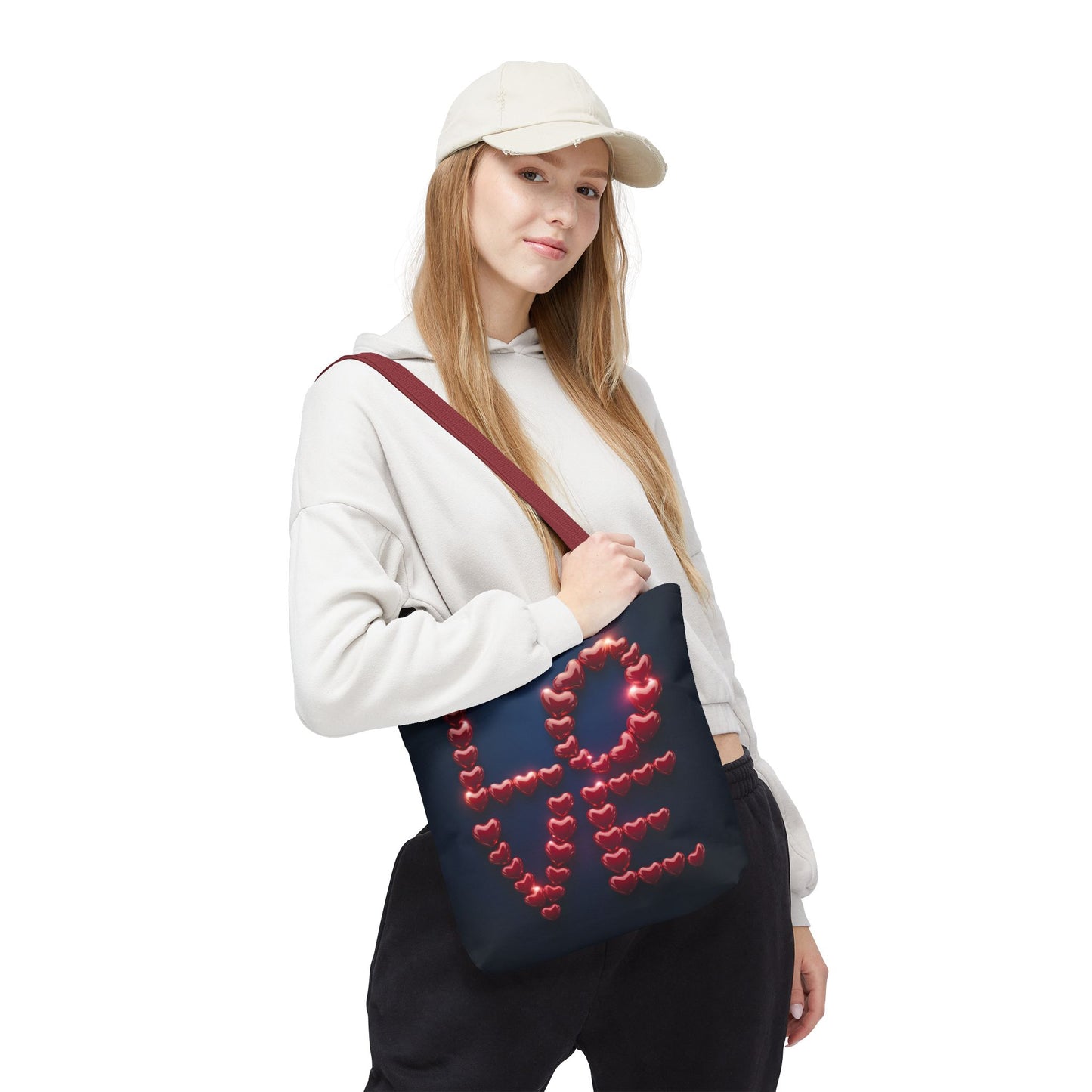 Love Hearts Tote Bag