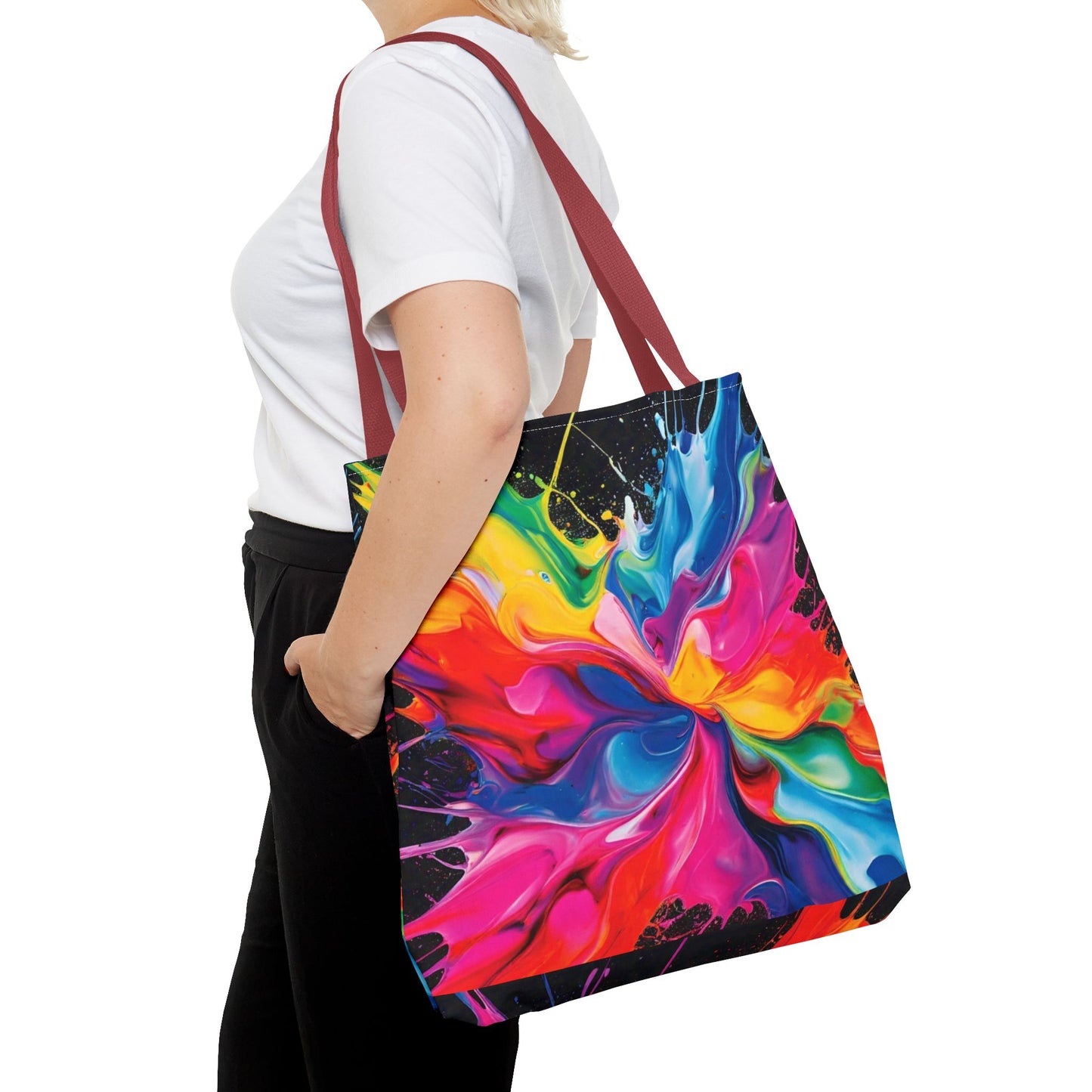 Vibrant Splash Tote Bag