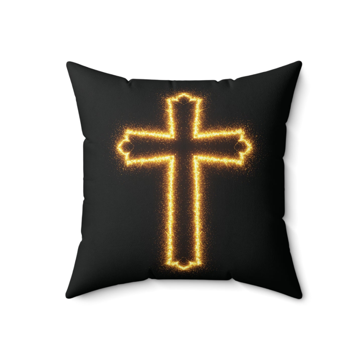 Glowing Cross Pillow
