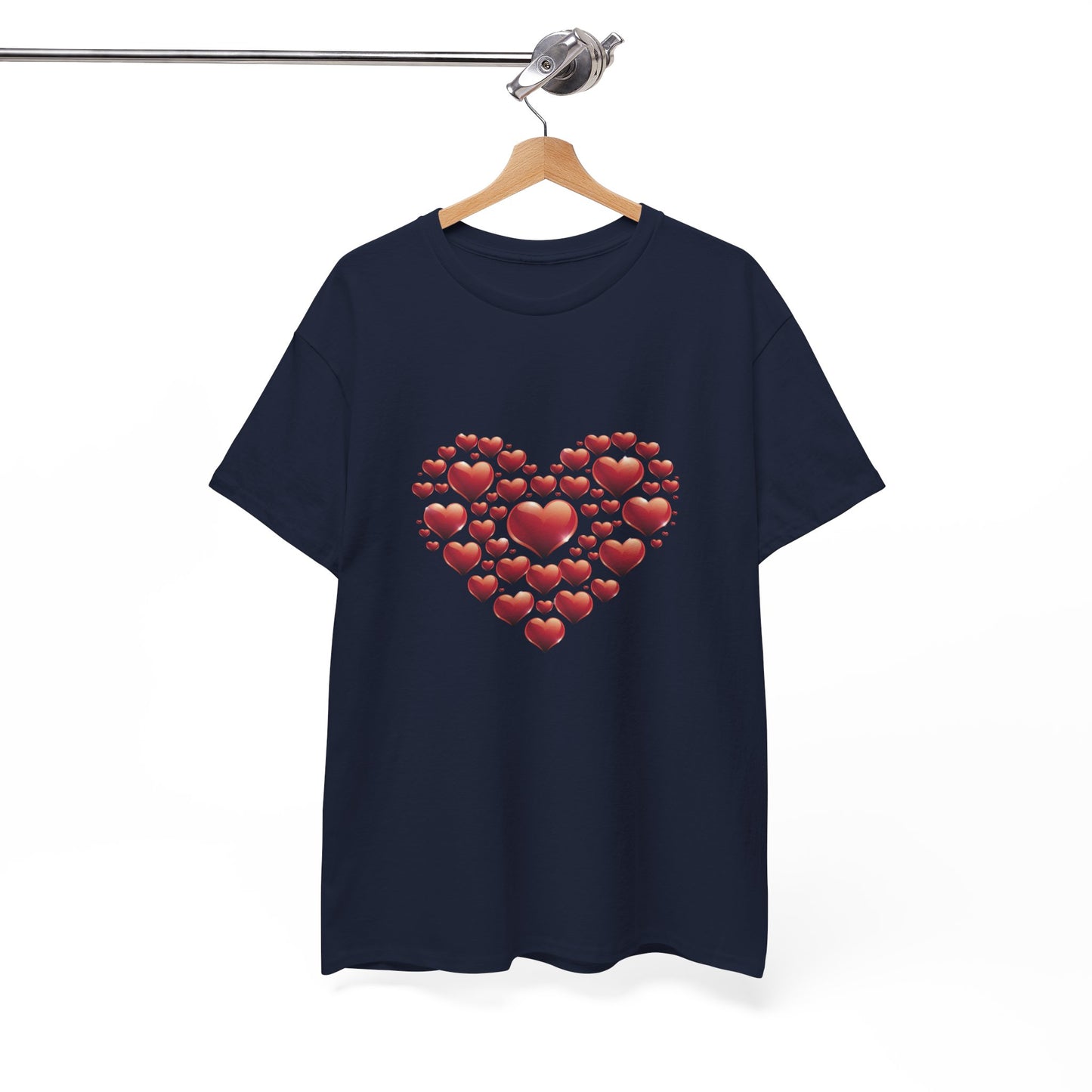 Heart Of Hearts Shirt, Minimal Valentine Shirt, Red Heart Graphic Tee, Love Aesthetic T Shirt, Valentine Gift Shirt