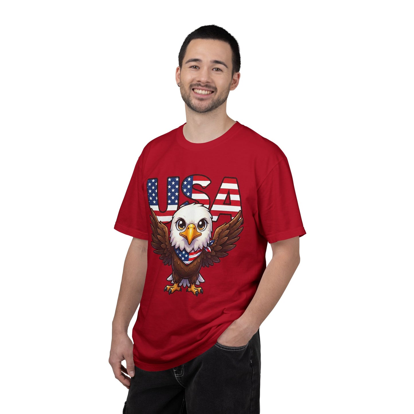 USA Eagle Shirt, Patriotic Comfort Colors Shirt, American Flag Eagle T Shirt, Fourth Of July Shirt, Freedom Graphic Tee, USA Pride Shirt