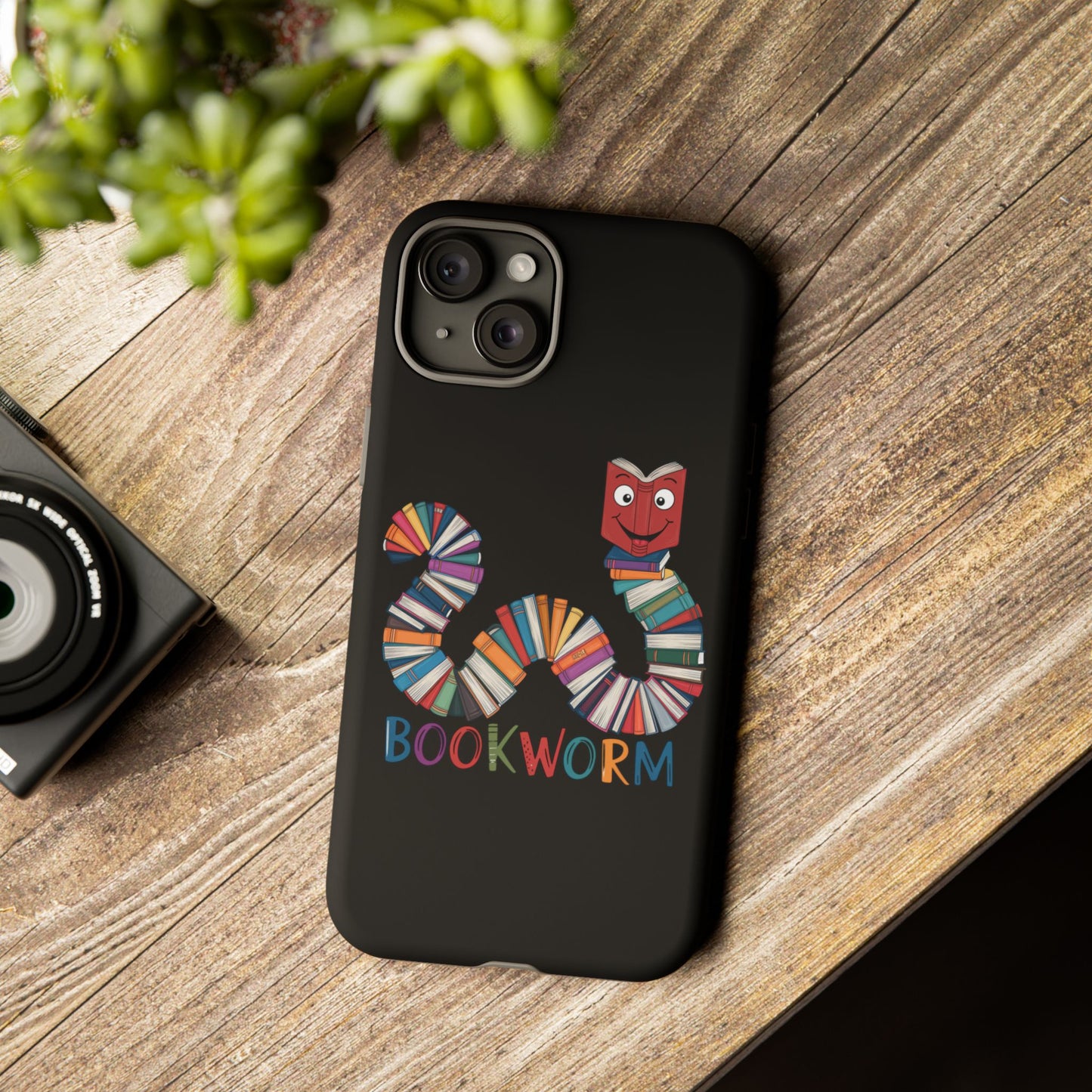iPhone Case Bookworm Tough Case