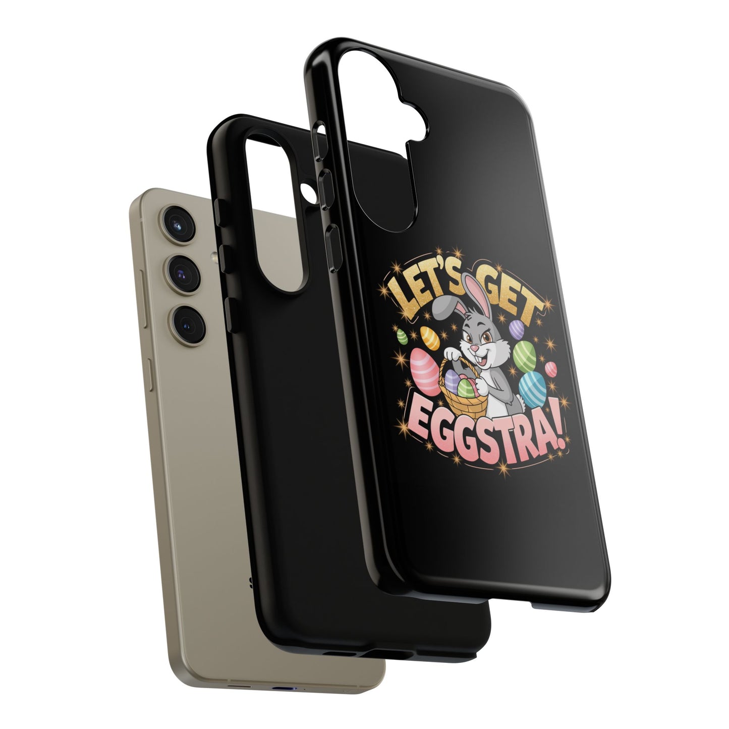 Samsung Phone Case Easter Bunny Let's Get Eggstra Samsung Case