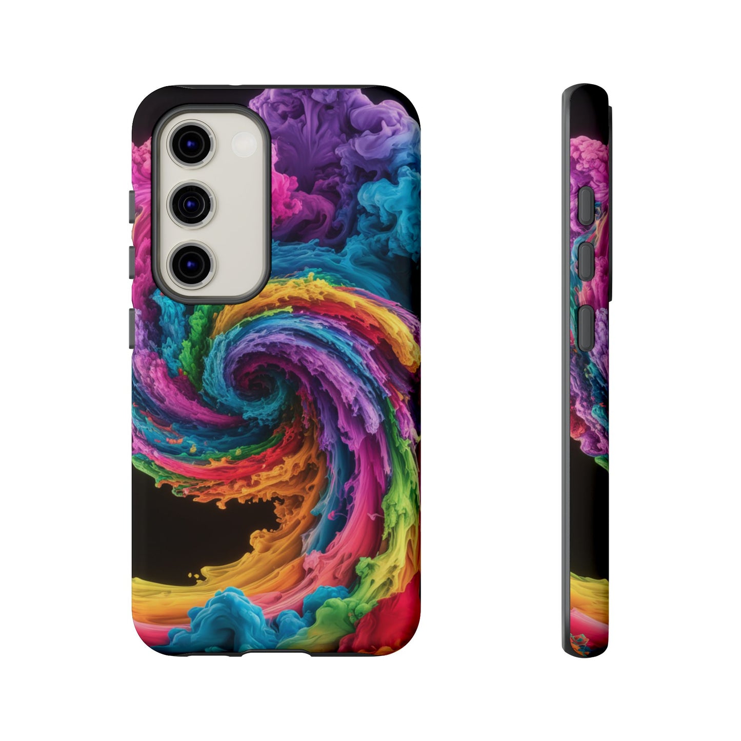 Phone Case - Colorful Swirl Design for Samsung Galaxy