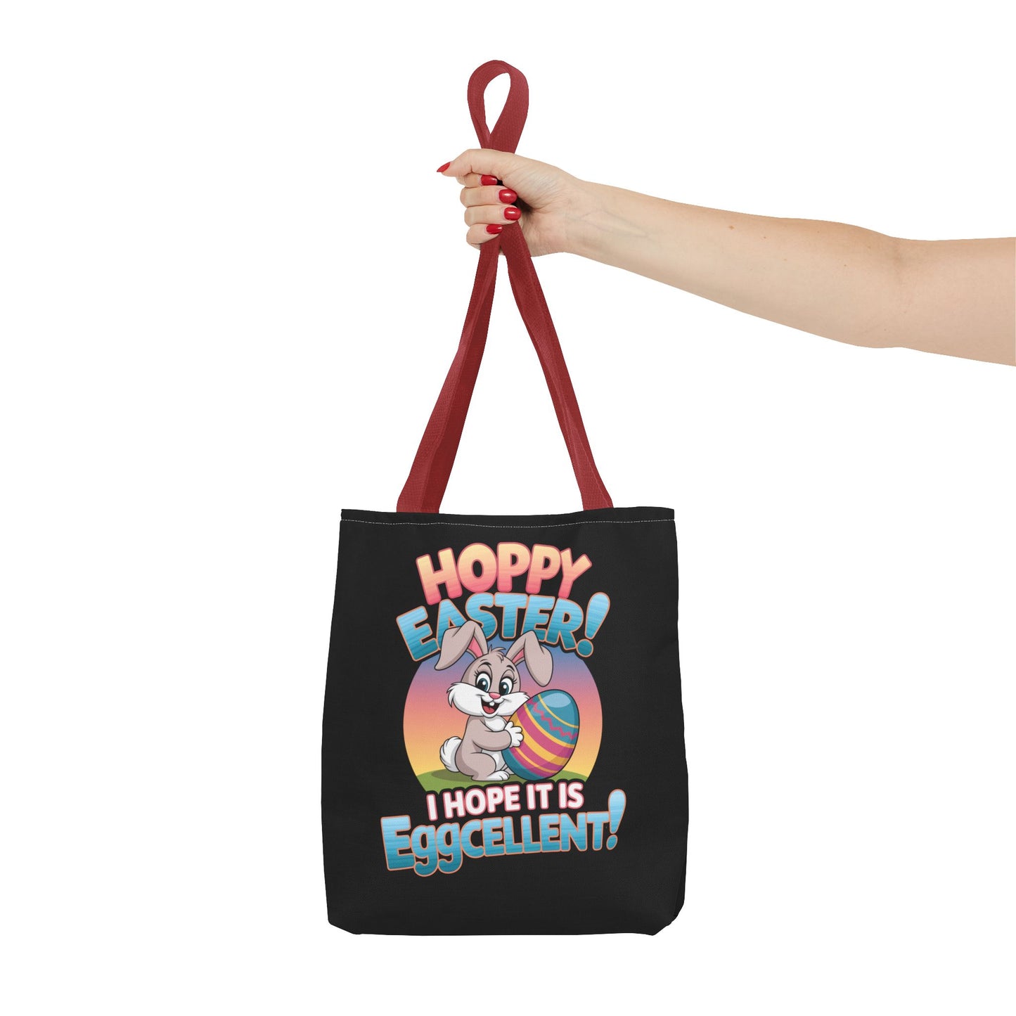 Happy Easter Tote Bag Eggcellent Bunny Design Easter Bag Easter Gift Easter Tote Accessory