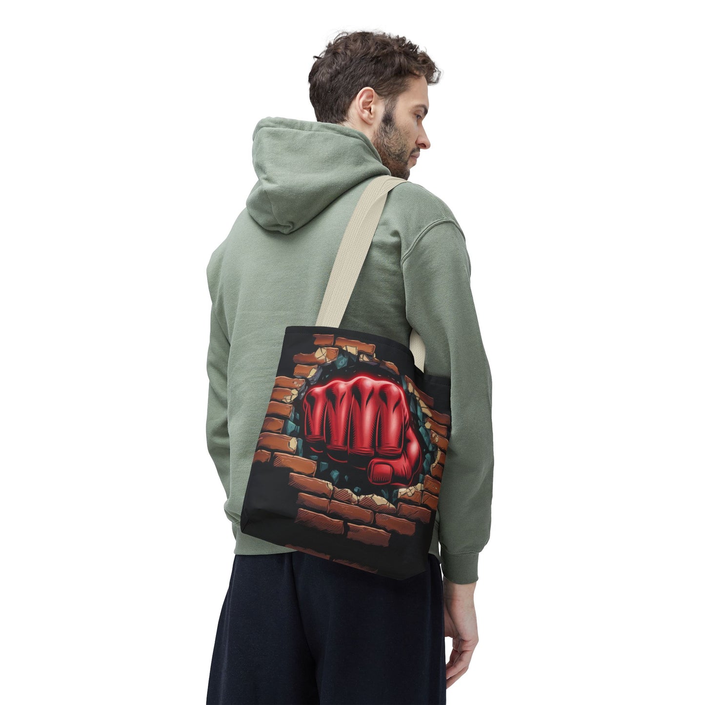 Red Fist Tote Bag