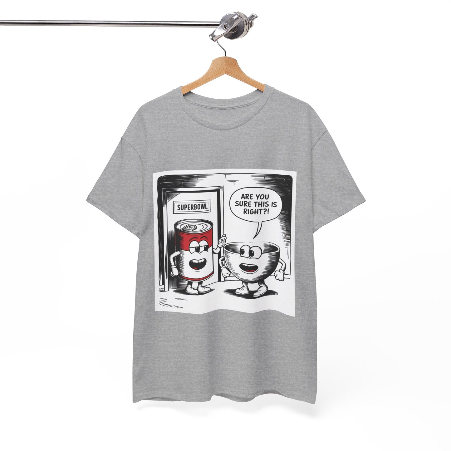 Comic Unisex Tee - Superbowl Design