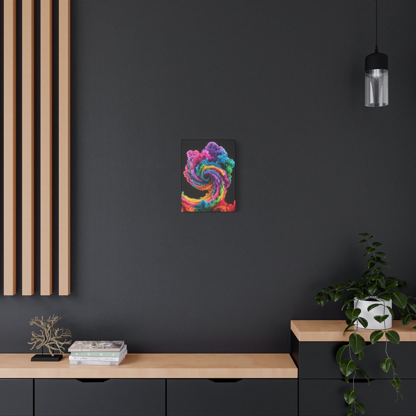 Colorful Swirl Wall Art