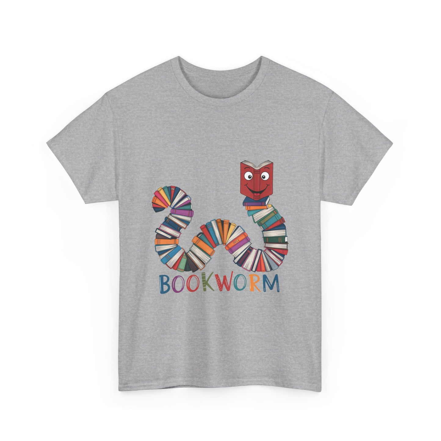 Cute Bookworm Shirt – Funny Reading Lover Tee – Teacher Gift – Kids Book Tee – Unisex Book Nerd Shirt – Book Club Graphic T-Shirt
