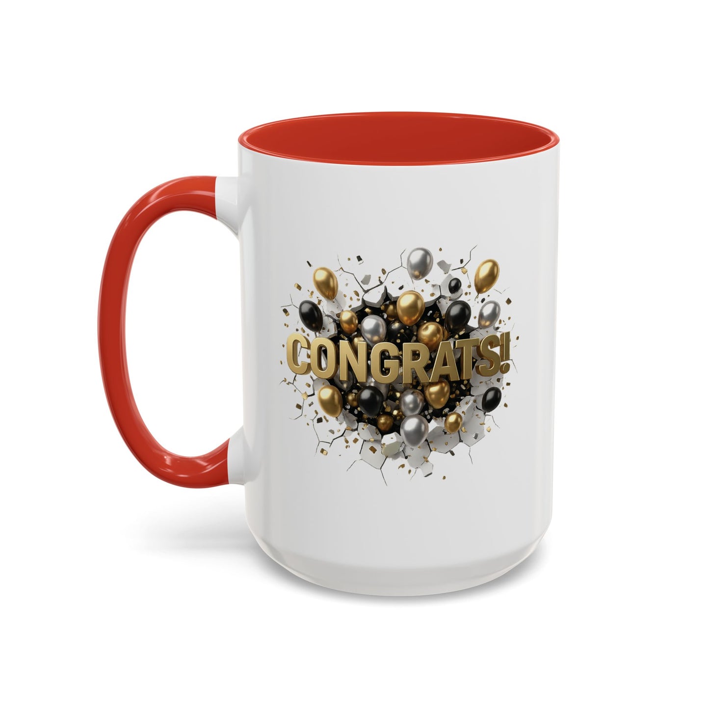 Personalized Congrats Mug, Custom Graduation Gift, Promotion Coffee Cup, New Dad Present, Teacher Appreciation Gift, Custom Name Cups