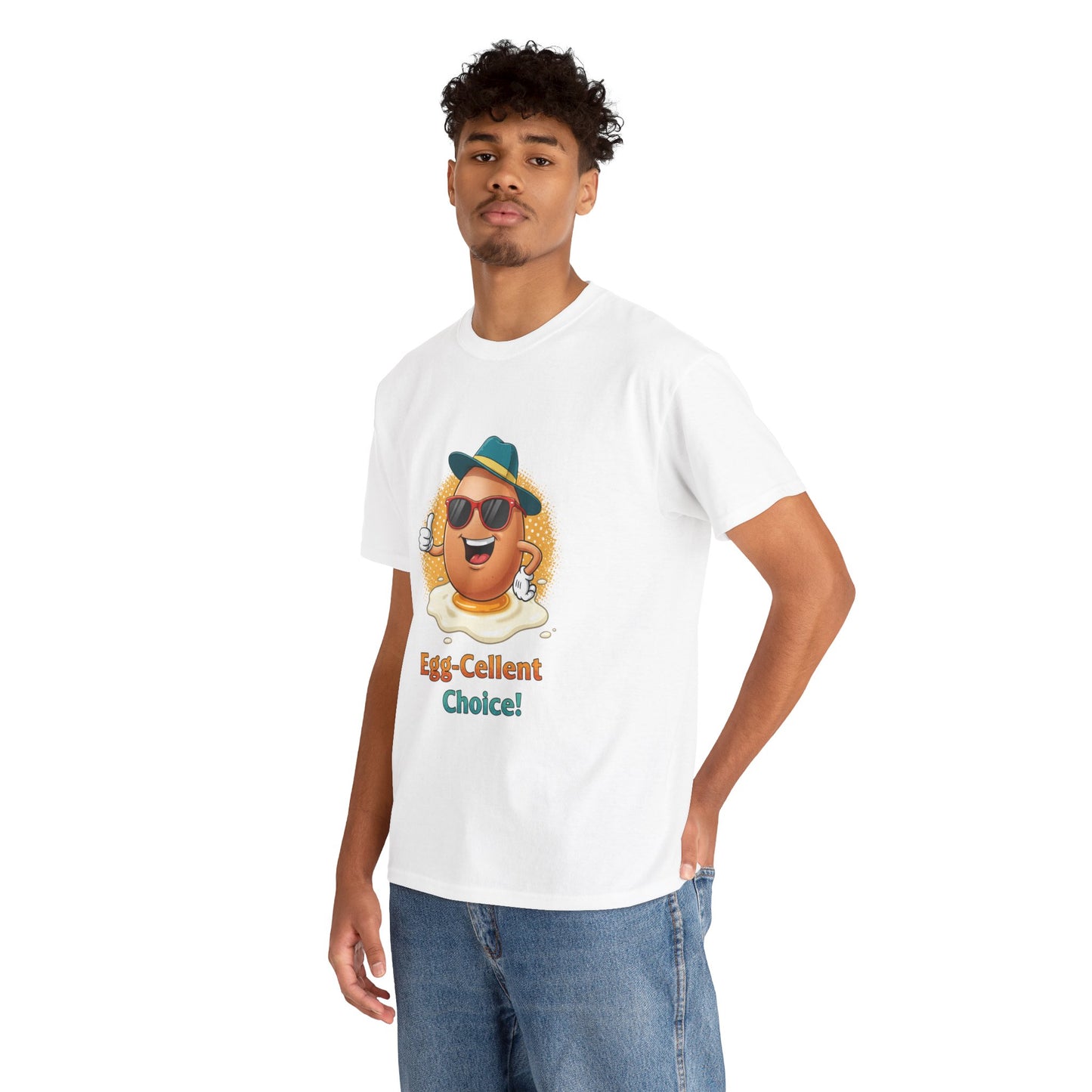 Funny Egg Shirt | Egg-Cellent Choice T-Shirt | Pun Food Tee | Breakfast Lover Gift | Cool Cartoon Egg Shirt | Dad Joke Shirt