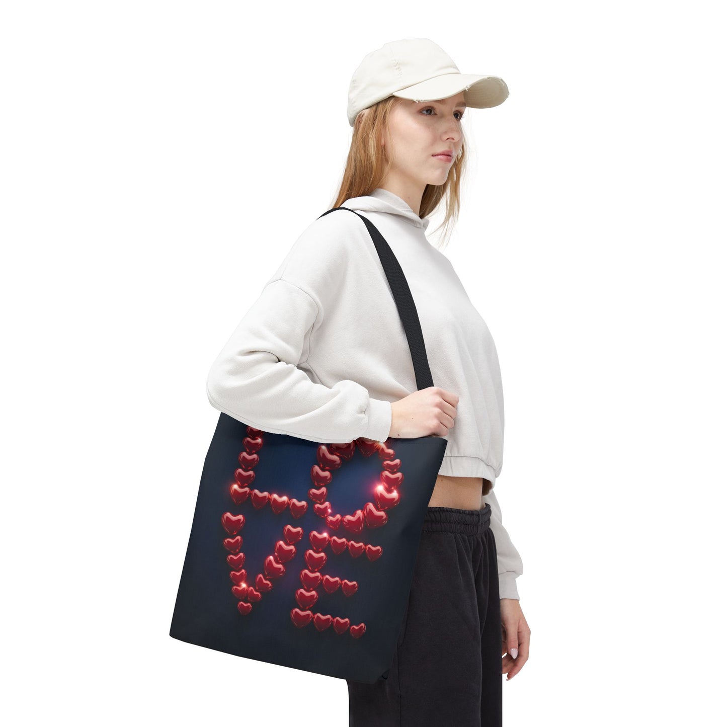 Love Hearts Tote Bag