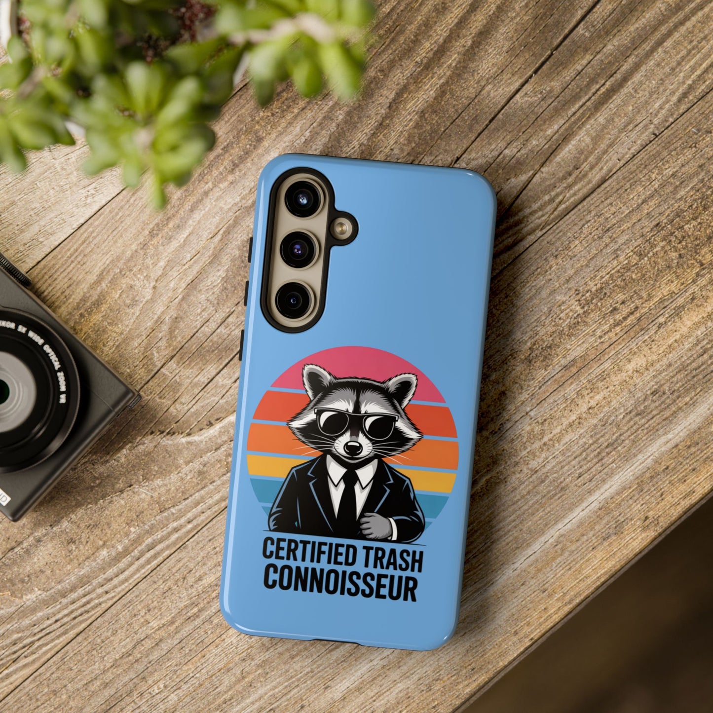 Certified Trash Connoisseur Phone Case - Fun & Stylish Protection for Animal Lovers