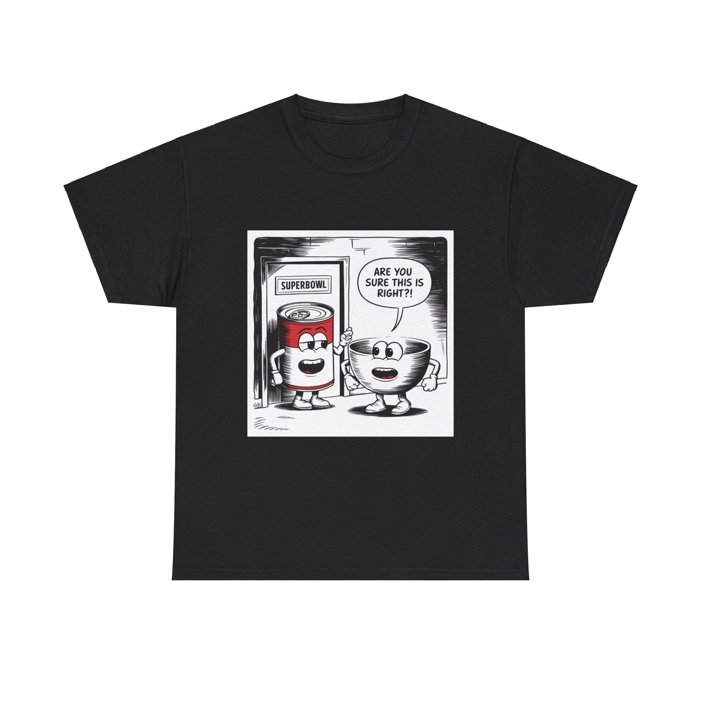 Comic Unisex Tee - Superbowl Design