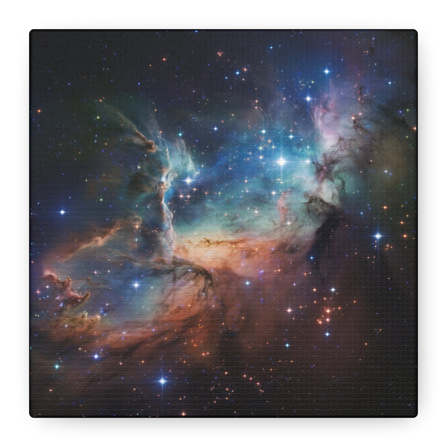 Cosmic Art Canvas Nebula Wall Decor Space Art Galactic Home Decor Modern Art Office Decor
