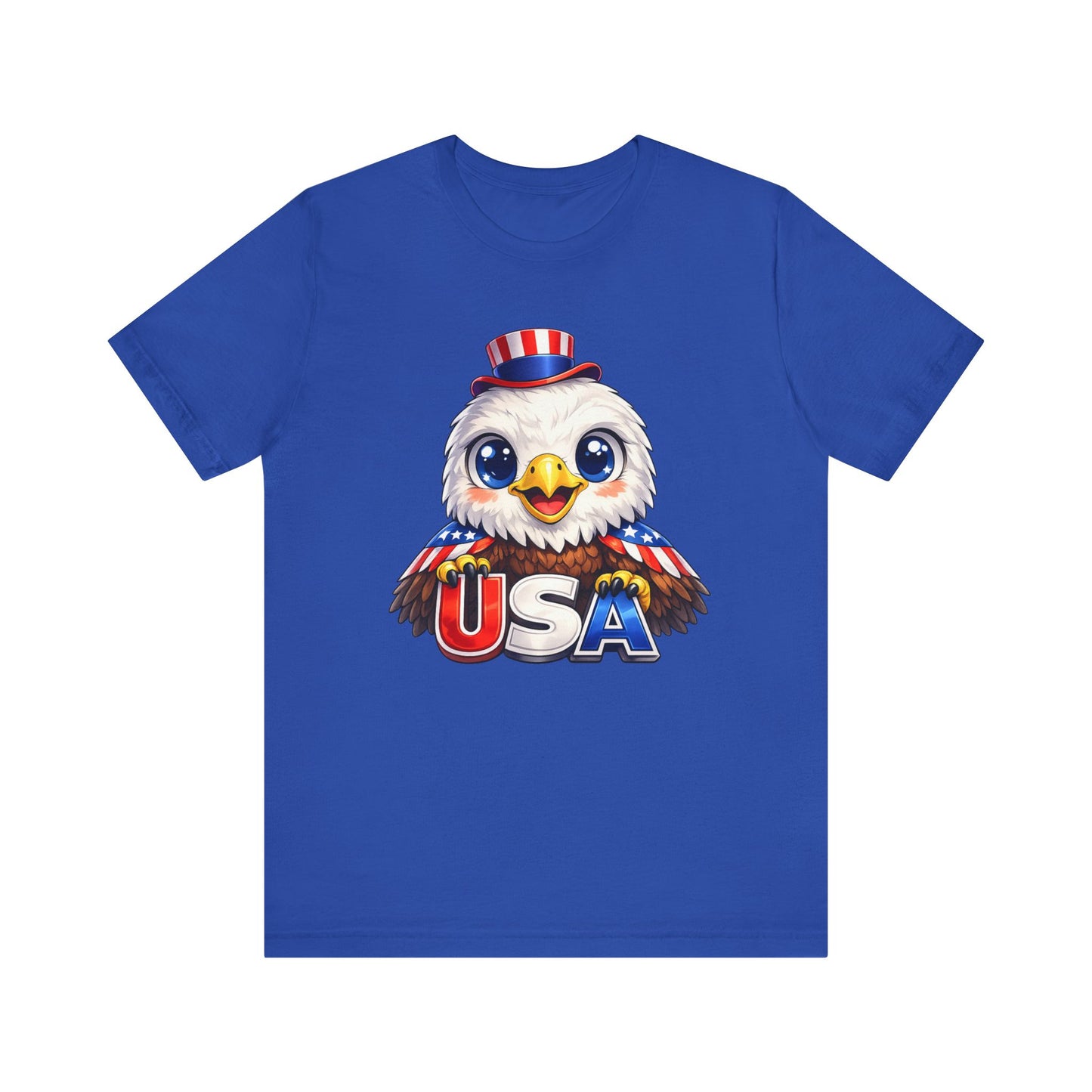 Cute USA Eagle Shirt, Patriotic Eagle T Shirt, Fourth Of July Shirt, American Flag Eagle Tee, Freedom Graphic Shirt, USA Pride Top