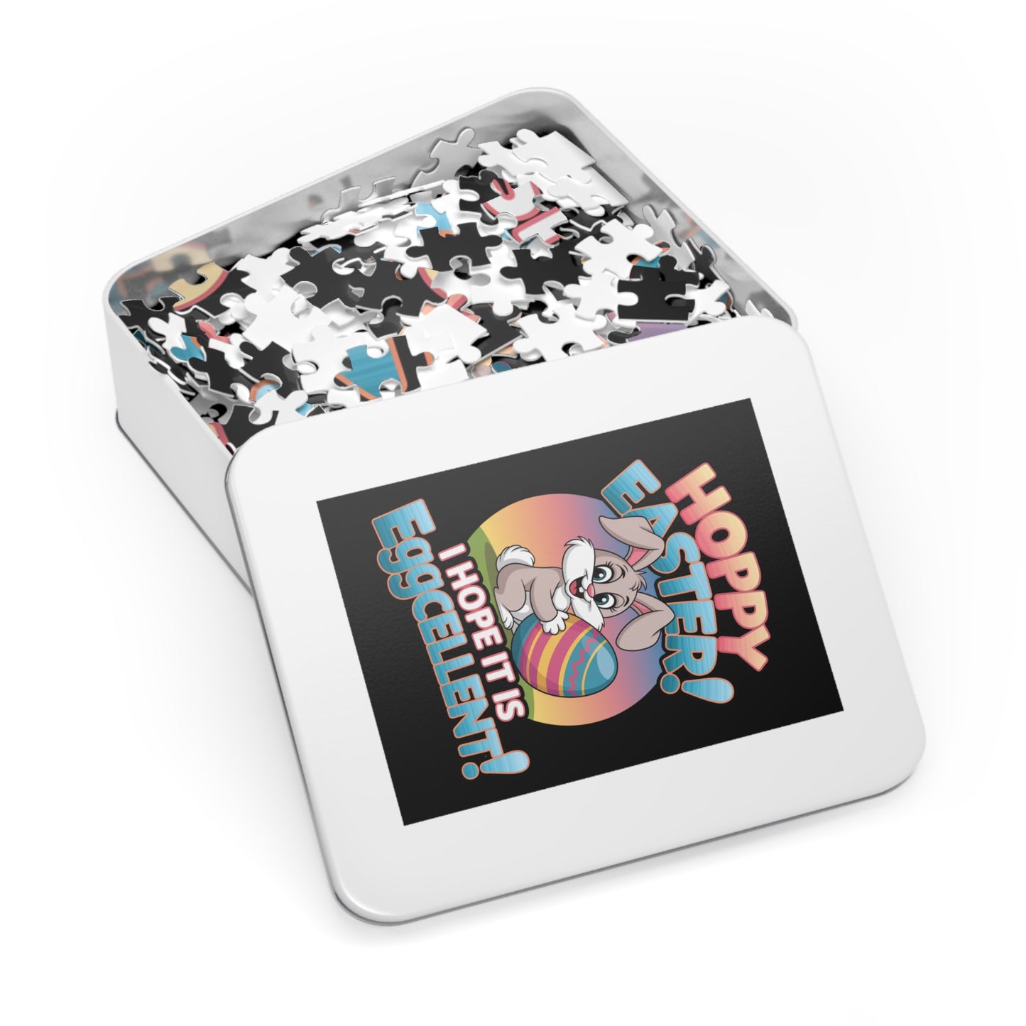 Easter Bunny Jigsaw Puzzle Easter Puzzle Easter Bunny Game Easter Jigsaw