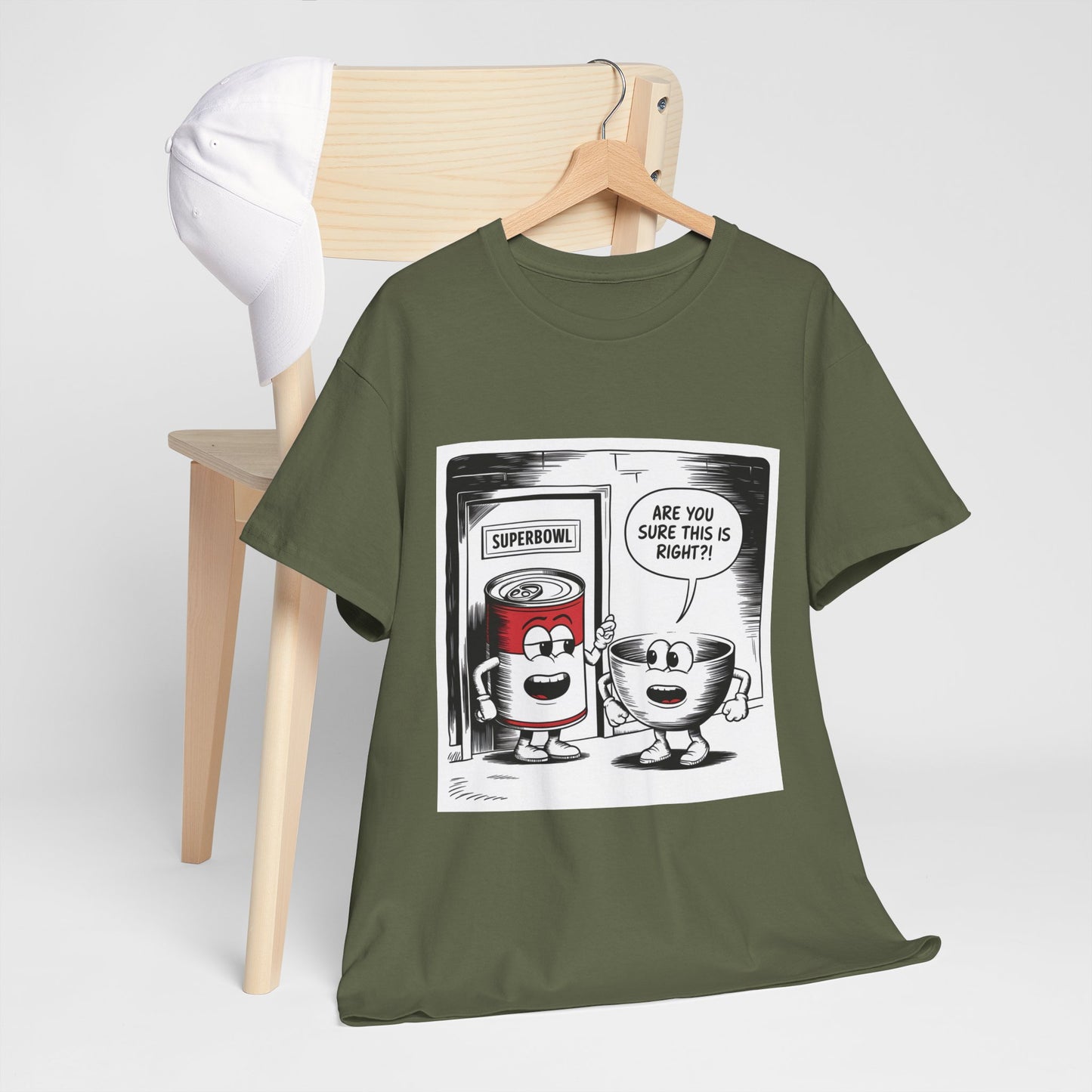 Comic Unisex Tee - Superbowl Design