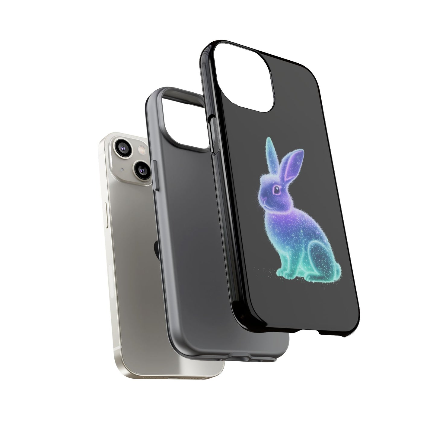 iPhone Case - Bioluminescent Easter Bunny Design