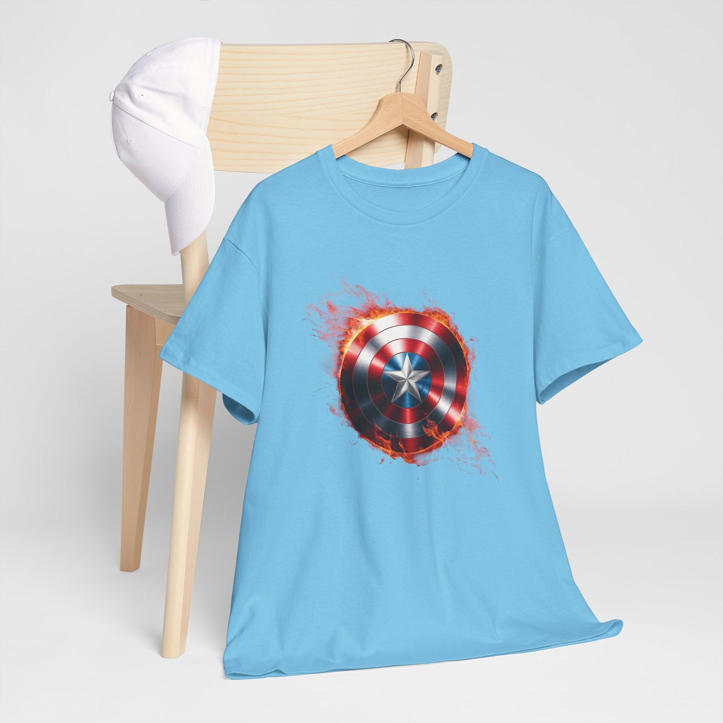 Captain America Flame Tee
