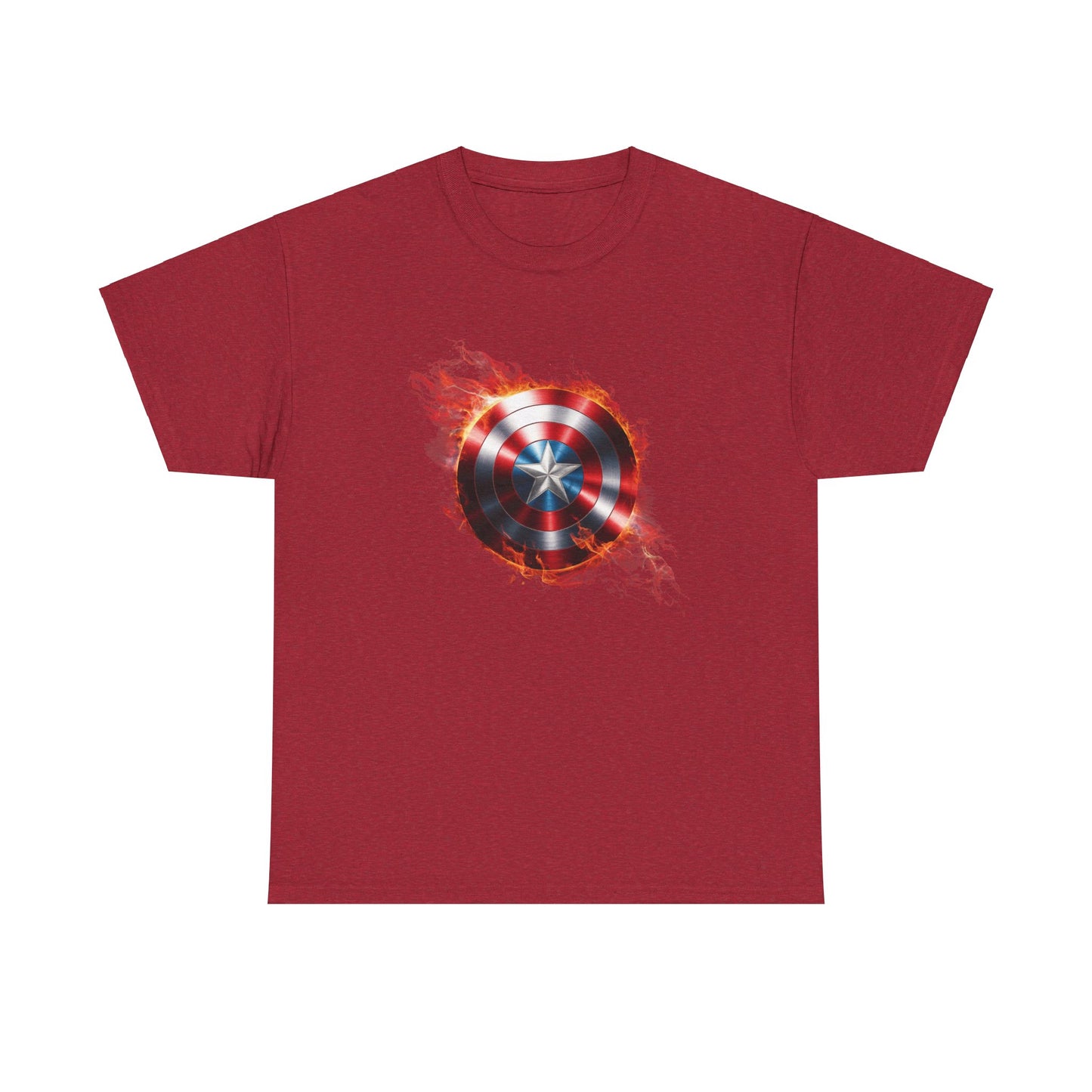 Captain America Flame Tee