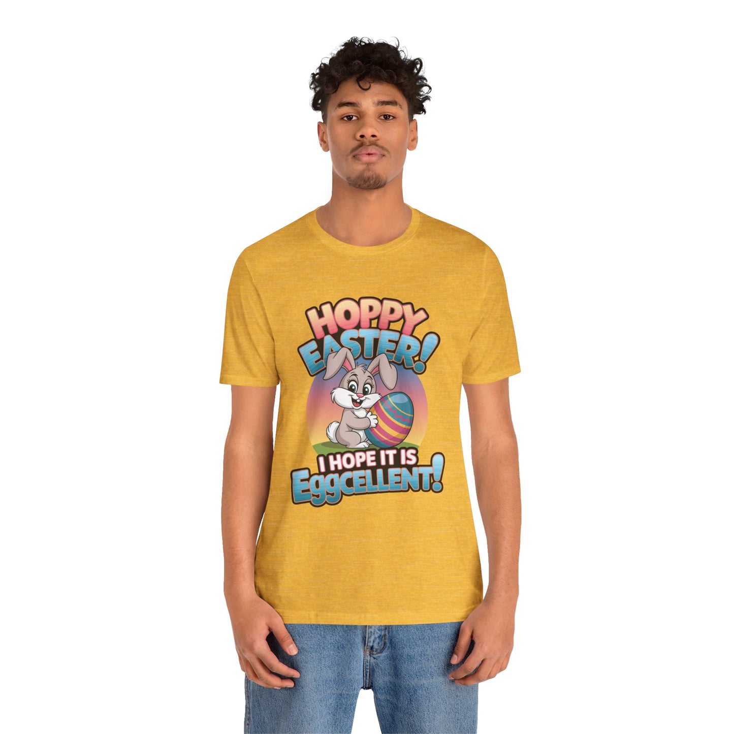 Happy Easter Unisex Tee Easter Shirt Easter Bunny T Shirt Easter Apparel Easter Bunny Outfit