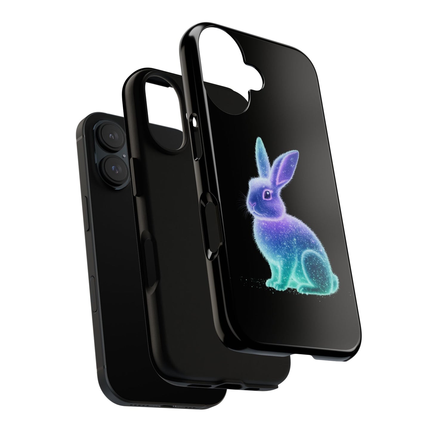 iPhone Case - Bioluminescent Easter Bunny Design