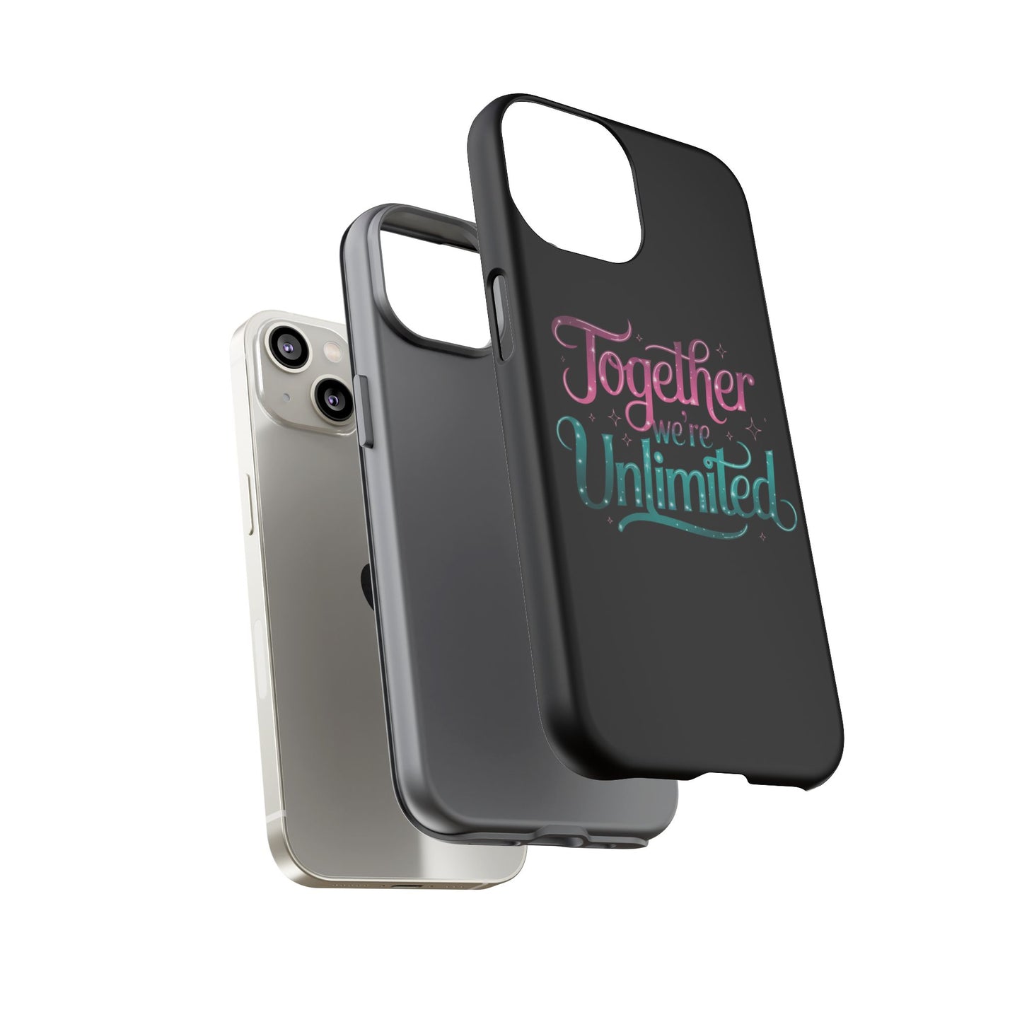 iPhone Case with Musical Quote Together We're Unlimited Musical Phone Case