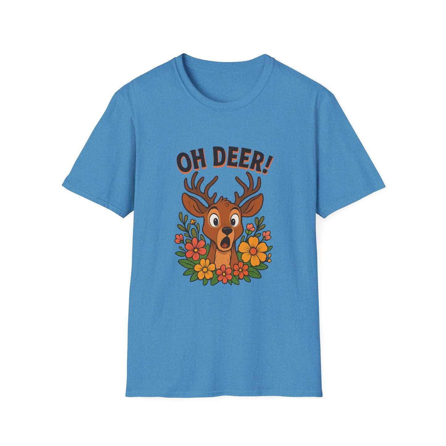 Oh Deer T-Shirt Animal Apparel Wildlife shirt Deer Tee Gift for Animal Lovers