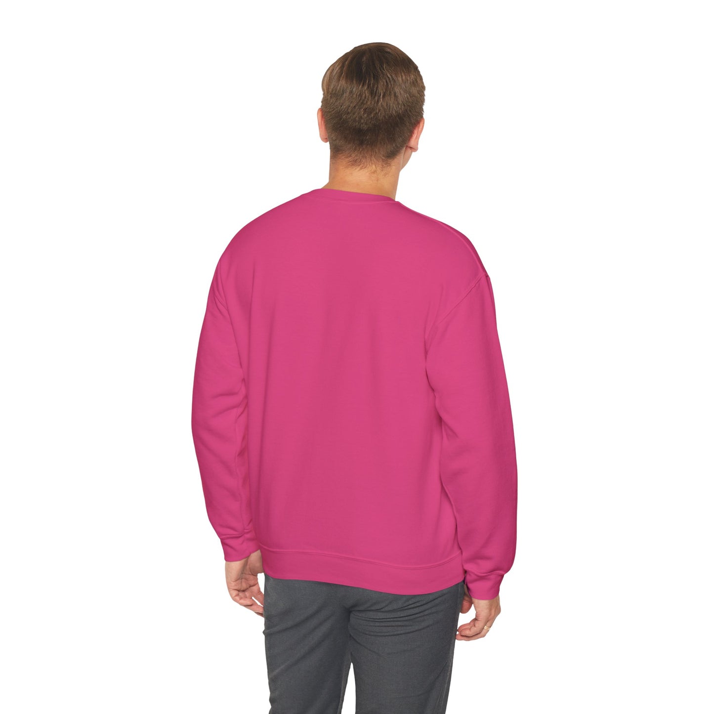 Blue Pink Gradient Snowflake Sweatshirt, Winter Aesthetic Pullover, Cozy Christmas Crewneck, Festive Holiday Sweater Gift for Her or Him