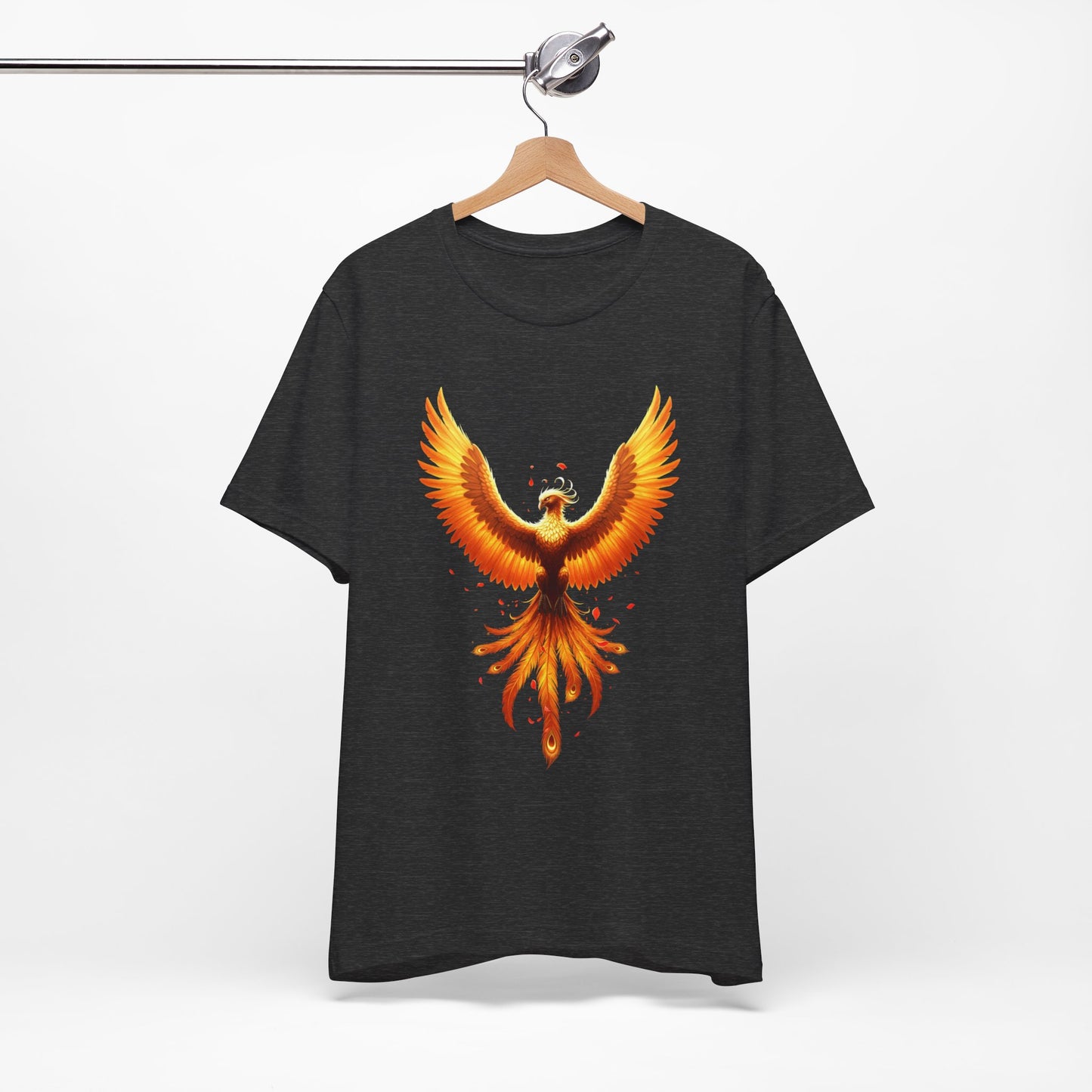 Phoenix Rising Shirt • Fiery Phoenix Graphic Tee • Rebirth Transformation Myth Shirt • Firebird Art Tee • Unisex Gift Tee XS‑5XL